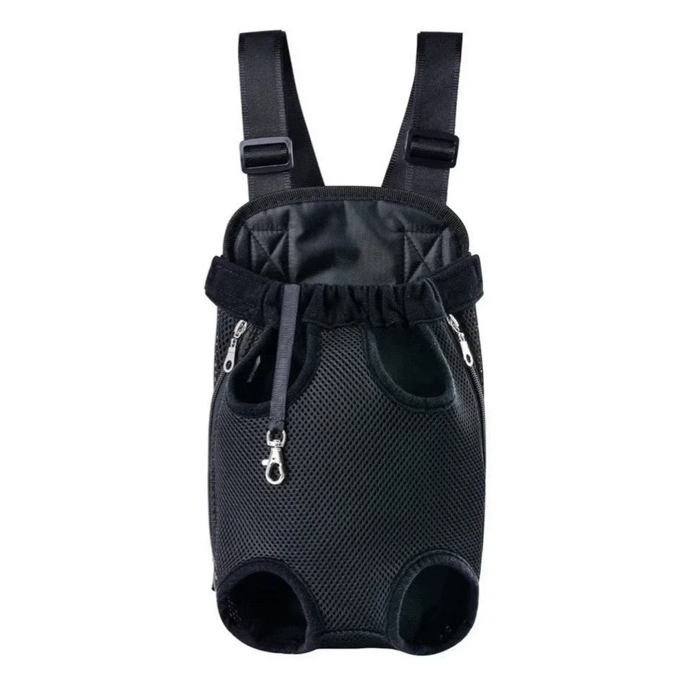 Jay&Ann Small Dog Carrier Front Back Backpack Portable Adjustable‎ Travel Bag.